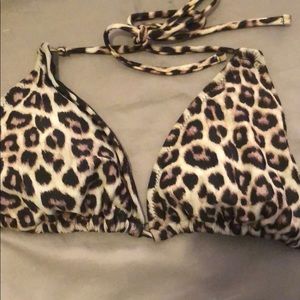 Leopard Bikini Top